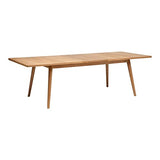 Atmosphera - Table à Manger Extensible Digha - L.200-250 - Naturel - Bois