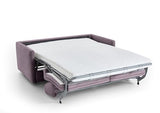 Atlantic Home Collection Limone Canapé-lit rembourré de qualité supérieure, Lilas, pour Dormir Longtemps, avec Surface de Couchage 140 x 200 cm, 181 x 93 x 90 cm (l x p x h), Bois, BxTxH: 181x93x80cm
