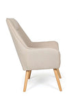Menzzo QH8857BEIGE Chaise/Fauteuil, Beige