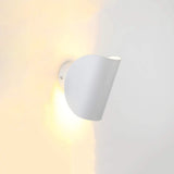 LED Applique murale de moderne, Horizontal 330 ° à gauche à droite 90 ° vers le haut et vers le bas Rabattre Montage mural Lumière for l'intérieur Chambre Couloir nuit Luminaires d'éclairage (Blanc Ch