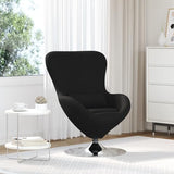 Générique Chaise Œuf Tissu Noir,Fauteuils,15.8KG-42002738