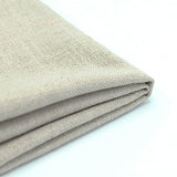 Oviala Canapé Convertible Tissu Vert Gris + Housse supplémentaire en Lin
