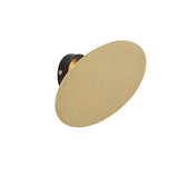 Qazqa pulley - Applique murale - 2 lumière - L 0 mm - Doré/Laiton - Design - éclairage intérieur - Salon I Chambre I Cuisine I Salle à manger