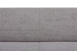 EVERGREENWEB - Canapé convertible en matelas Clic Clac | Canapé Lit 3 places Style Scandinave Design moderne | Canapé rembourré avec pieds escamotables et pieds en bois | Click Velvet Gris