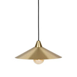 Atmosphera - Suspension rosie métal doré d38cm
