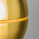 QAZQA Slice - Suspension - 1 lumière - Ø 400 mm - Doré/Laiton - Art Deco, Design, Moderne, Rétro - éclairage intérieur - Salon I Chambre I Cuisine I Salle à manger