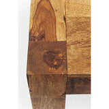 Kare Authentico Table Design pour 4 à 6 Personnes, Unique, Faite à la Main, élégante, Durable, Design Minimaliste, Table en Bois Massif pour Salle à Manger, Table à Manger, en Bois Massif, 76 x 80 x