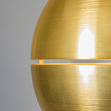 QAZQA Slice - Suspension - 1 lumière - Ø 400 mm - Doré/Laiton - Art Deco, Design, Moderne, Rétro - éclairage intérieur - Salon I Chambre I Cuisine I Salle à manger