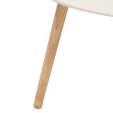 Atmosphera - 3 Tables gigognes mileo Beige 60x60x45cm