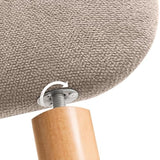 DHOME Tête de Lit Capitonnée Unie Arrondie en Tissu Aqualine avec Pieds pour Mur Têtes de Lit Acoustiques Absorbantes Tête de Lit Chambre à Coucher (Beige, 180cm Dual)