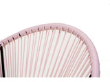 Lot de 2 fauteuils de Jardin Ania - Rose