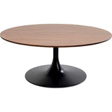 Kare Design Table Basse Schickeria 110cm Noyer et Noire