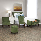 Kinfine K6805-b228 en Velours Parson Chaise de Salle à Manger