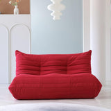 Canapé de sol paresseux de taille double, pouf poire en velours pelucheux, chaise de cheminée, canapé Togo pour salon, chambre à coucher, salon, bureau – Confortable 2 places, couleur B