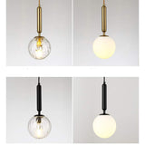 MZStech Appliques murales industrielles vintage, globe en verre blanc de 15 cm et luminaire mural en métal noir pour chambre à coucher, salon (Verre blanc et métal noir)