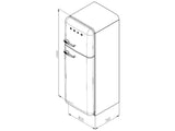 Smeg FAB30RRO1 cadillac rose