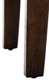 CLP Banquette Cleopatra en Tissu I Banc Rembourré avec Accoudoirs Style Chesterfiled I Piétement en Bois I Banquette Capitonnée 133 x 64 x 43cm, Couleur:Rouge, Couleur du Cadre:Antique foncé