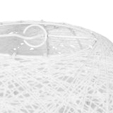OSTARIA Abat-jour suspendu en forme de boule, Blanc, 20 x 19 x 20 cm