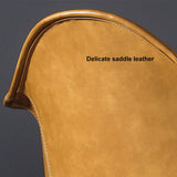 ECBETCR ChaisesChaises d'appoint de Style Industriel pour Salle à Manger, pub, café, fauteuils d'appoint, Club, siège en Cuir et Pieds en métal, Taille : 47 x 54 x 84 cm, 5 Couleurs.