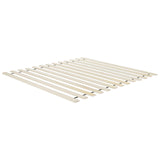 Beliani Lit à Baldaquin Minimaliste en Bois 160 x 200 cm Meuble de Chambre Marron Foncé Herliere