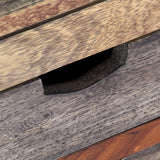 vidaXL Table Basse Table d’Appoint Table de Salon Bout de Canapé Rangement Maison Intérieur Salle de Séjour 100x50x30 cm Bois de Sesham Massif