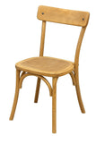 Biscottini Chaise Thonet Vintage L48xPR55xH88 - Salle à Manger en Bois - Cuisine Shabby Chic - Bureau - Meubles de Cuisine