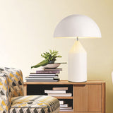 Lampe Champignon Moderne LED Lampe de Chevet Lampea Poser Protection Yeux Bureau Chambre Salon Hôtel Métallique 28x40CM,Gold