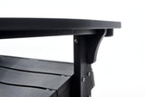 Keter - Chaise Adirondack Alpine - Antracite Style Bois