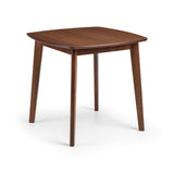 Julian Bowen Table à manger carrée Lennox, noyer