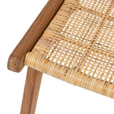 Atmosphera - Fauteuil Timor - Teck et rotin