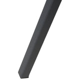 Lampadaire E27 Max 40W en Métal Noir sur Trépied Intérieur Abat-Jour Cuivré Thames