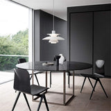 50cm Blanc Moderne Simple Salle Manger Salon Lumière Suspension luminaire
