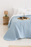 Todocama Underzy - Couvre-lit boutis Fin avec Motif étoiles, pour Printemps, été, Automne et Hiver. 100% Microfibre Extra Douce - Housse de lit Multifonction pour lit de 140/150/160-250 x 260 cm