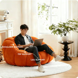 Generico Canapé Bubble - Fauteuil Simple surdimensionné, Design Ergonomique incurvé avec Maille Respirante, Pouf 3D en nid d'abeille pour Salon, Bureau | Facile à Nettoyer