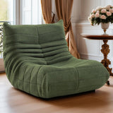 Togo Fauteuil de cheminée, fauteuil de sol avec dossier, canapé d'angle en mousse à mémoire de forme haute densité, confortable, fauteuil de lecture d'intérieur, pour salon, chambre à coucher, jeux et