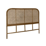 sweeek - Tête de lit en rotin Naturel et cannage. L 140 x P3 x H110cm