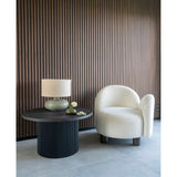 Boavista Coffee Table - Table basse, marron foncé ø8x45 cm