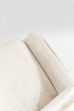 Kare Design Chaise East Side, Beige/Noir, Aspect Velours, Lot de 2, Élégant, Chaises Salle a Manger, Deco Intérieur, Decoration Chambre, Cuisine, 83x48x57 cm (H/L/P)