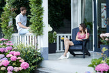 Keter - Chaise Adirondack Alpine - Antracite Style Bois