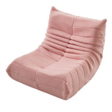 KeepGoon Chaise pliable, fauteuil de méditation et de relaxation, coussin thaï pour loisirs et méditation, maison ou bureau, couleur au choix (rose)