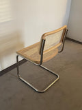 Generico Chaise en paille de Vienne et hêtre naturel laqué noir (Natural Beech)