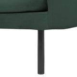 Beliani - Canapé d'angle - Vinterbo - Velours, Vert