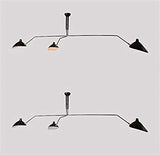 XIWAN Lampe Serge Mouille Serge Mouille Fer créative Moderne Salon Plafond Lampes Lampes //Sol/Mur Lampes Lampe de Plafond chefs-624,6 PLL