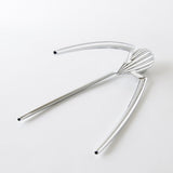 Alessi - PSJS - Juicy Salif - Presse-Agrumes en Fonte d'Aluminium Brillant Pieds en PA