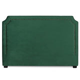 INTENSE DECO Tête de lit Diana Velours 180cm Vert