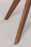 SKLUM Table à Manger Ronde en Bois (Ø100 cm) Sekiz Bois Foncé