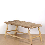 Banc en bois massif d'intérieur | Bohème Chic 100cm