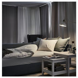 Ikea Holmsund Orrsta Canapé-lit d'angle Bleu clair