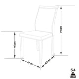 PACIFIC linea Chaise Justine - Rotin/Bois