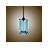 HomeLava Lustre Suspension en Verre E27 70W Lampe Abat-jour H34cm Luminaire Moderne Décoration, pour Salle,Cuisine,Salon,Chambre d'enfant (Café)